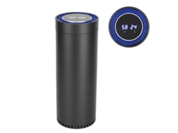 Purificador Laxiscreed Para Carro Com Display Digital De Temperatura E Umidade Usb