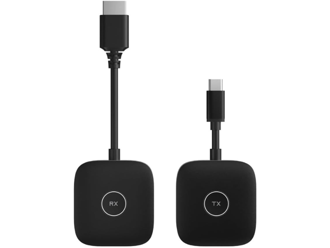 Adaptador de Vídeo 1 Conjunto 1080p Extensor Compatível com Transmissor e Receptor SFUSHOS