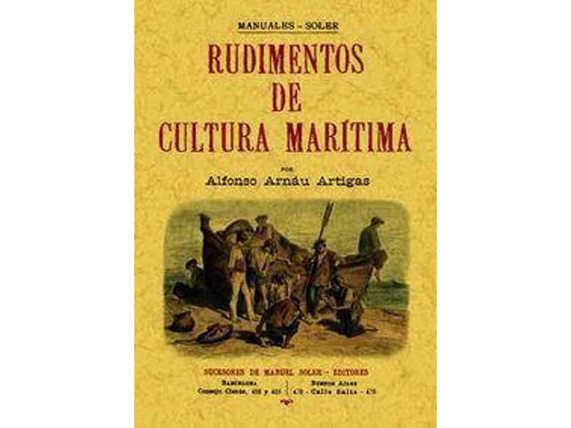 Livro Rudimentos De Cultura Marítima de Alfonso Arnau Artigas (Espanhol)