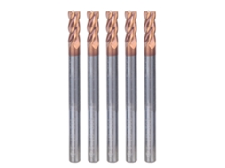 Fresa Hélice Carbeto 4 Fileiras Revestimento Nano 4mm Cnc (5pcs)