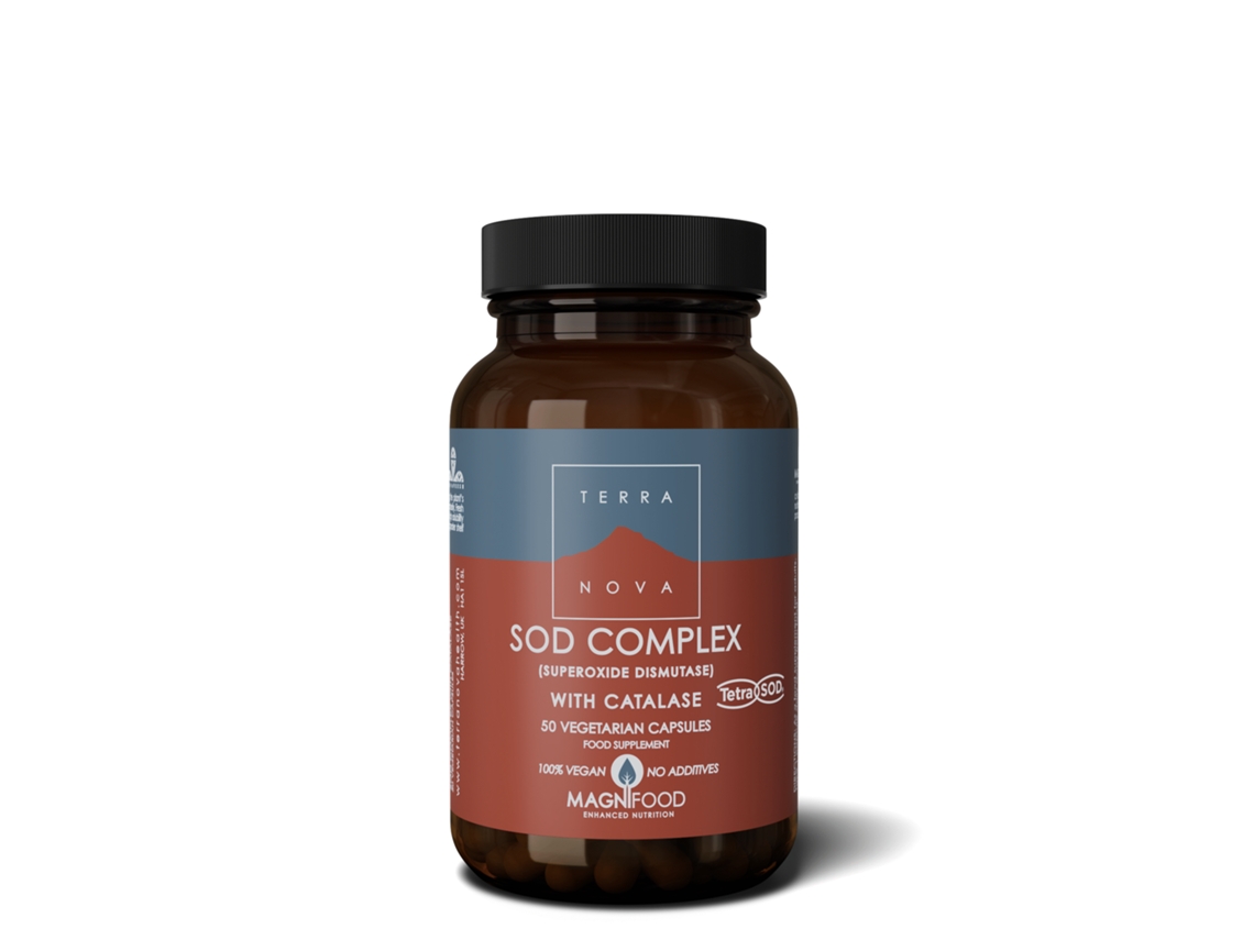 Suplemento Fórmula Antioxidante Sod Complex Terranova