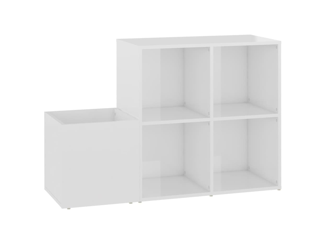 Sapateira Corredor MAISON EXCLUSIVE em Madeira Derivados Branco Brilhante