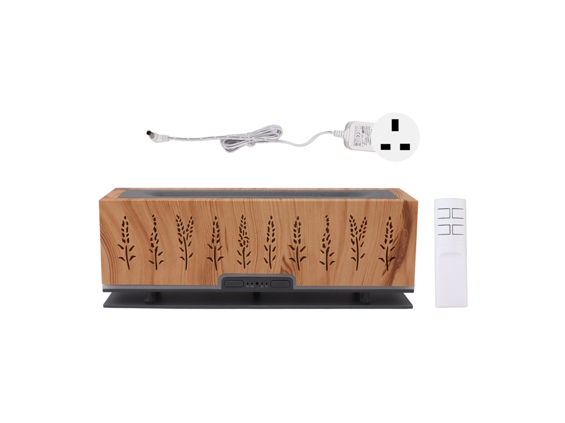 Laxiscreed Umidificador De Aromaterapia Com Luz De Noite 3d E Controlo Remoto Para Um Ambiente Mais Tranquilo