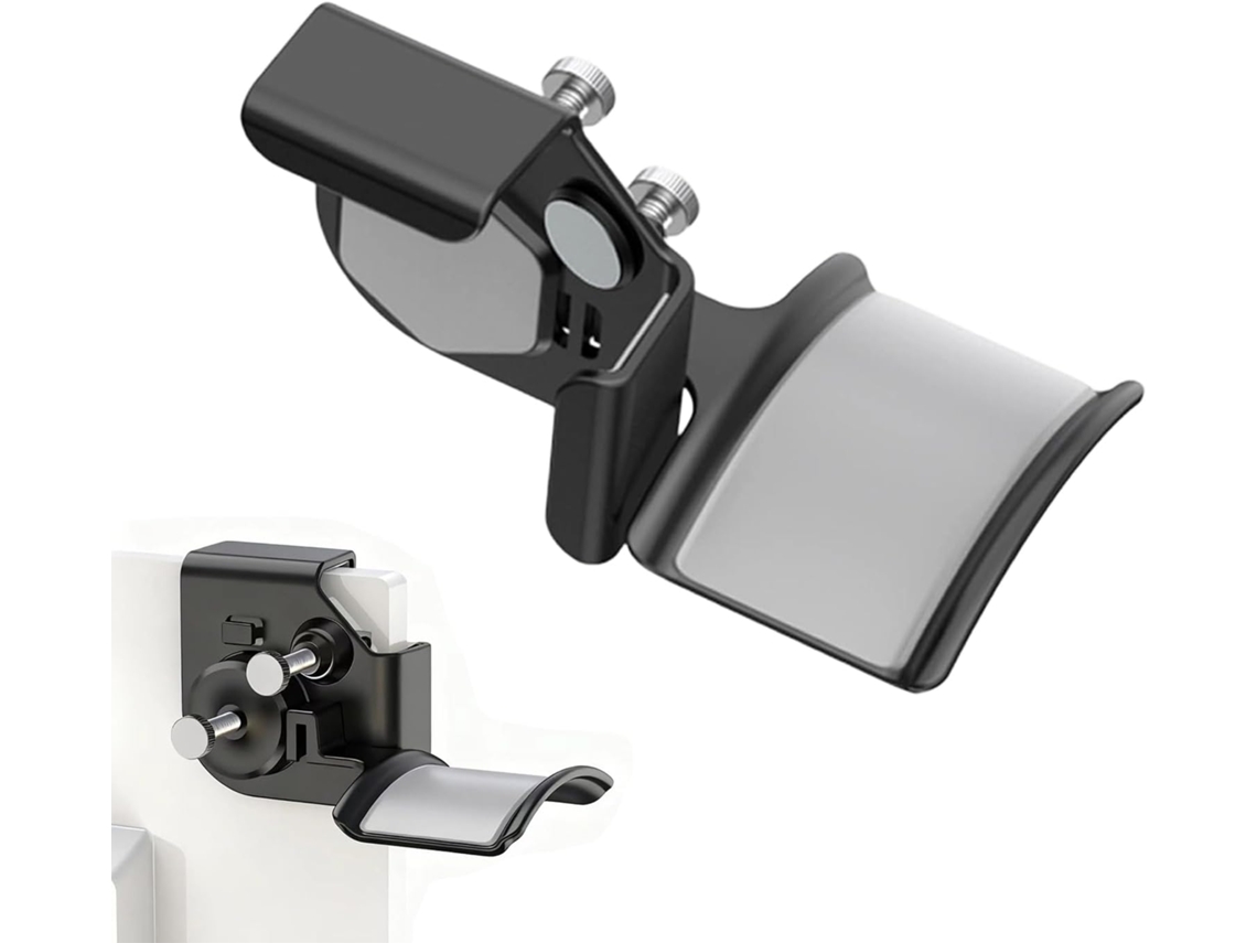 Suporte Genérico Para Fones De Ouvido Altura Ajustável Com Compartimento Guardar Gancho Pequeno Ideal Computador