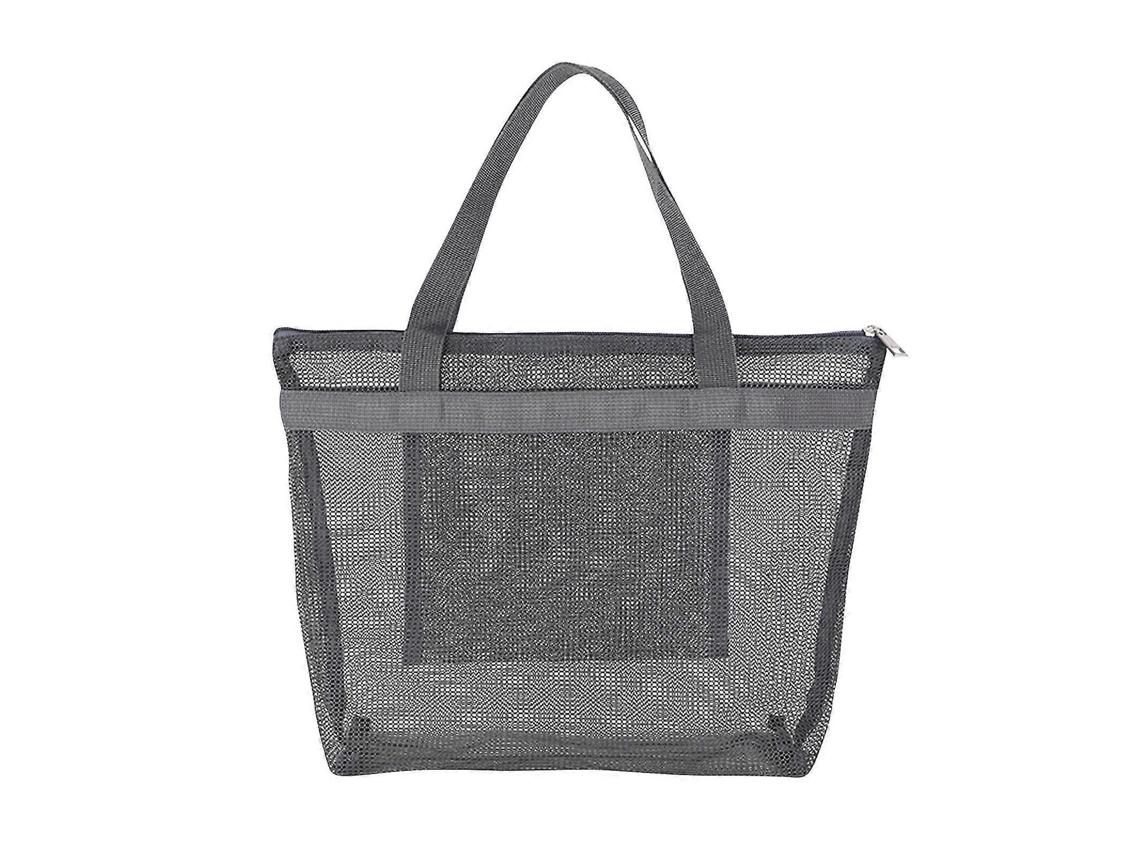 Nécessaire de Viagem em Malha Respirável para Praia e Natação, Portátil, em Nylon, Dobrável e Vazada. GOKOCO