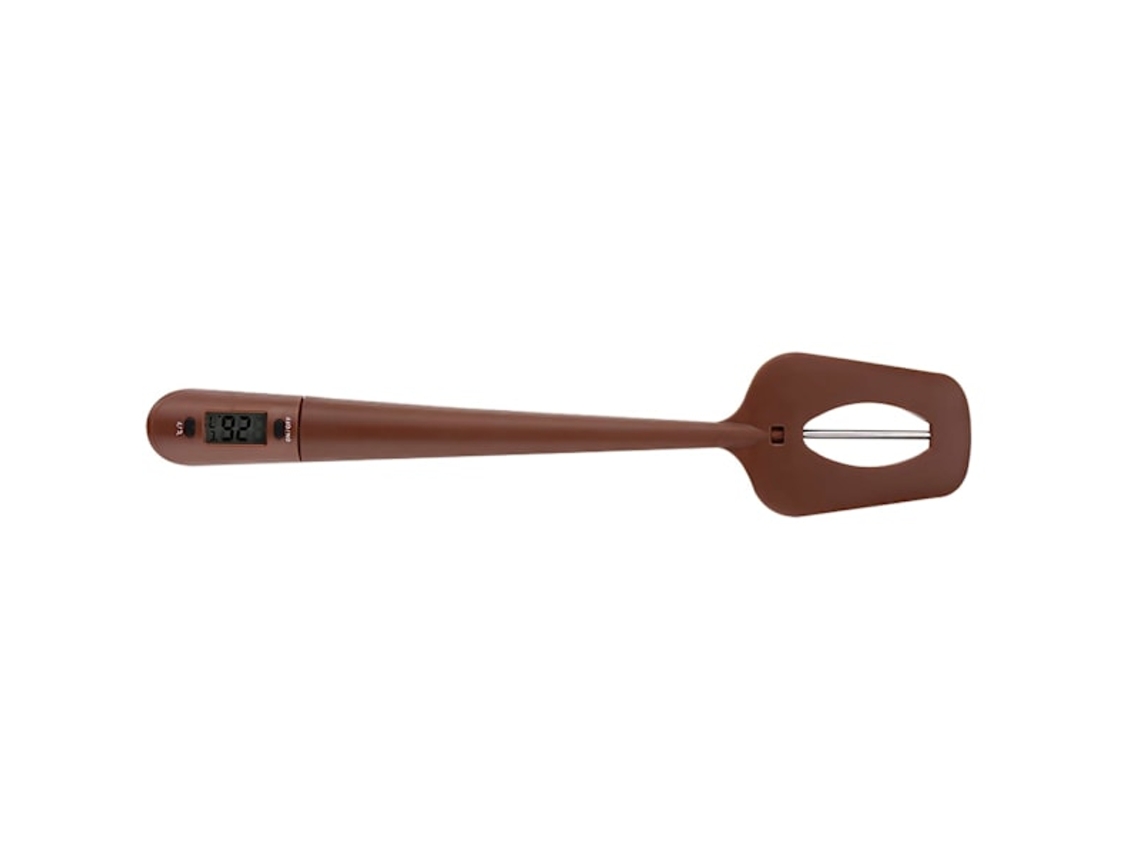Termômetro Digital Portátil Dioche Para Doces E Chocolates, Com Sonda Metálica, Ideal Cozinhar, Assar Preparar Molho Barbecue. Aquaforge