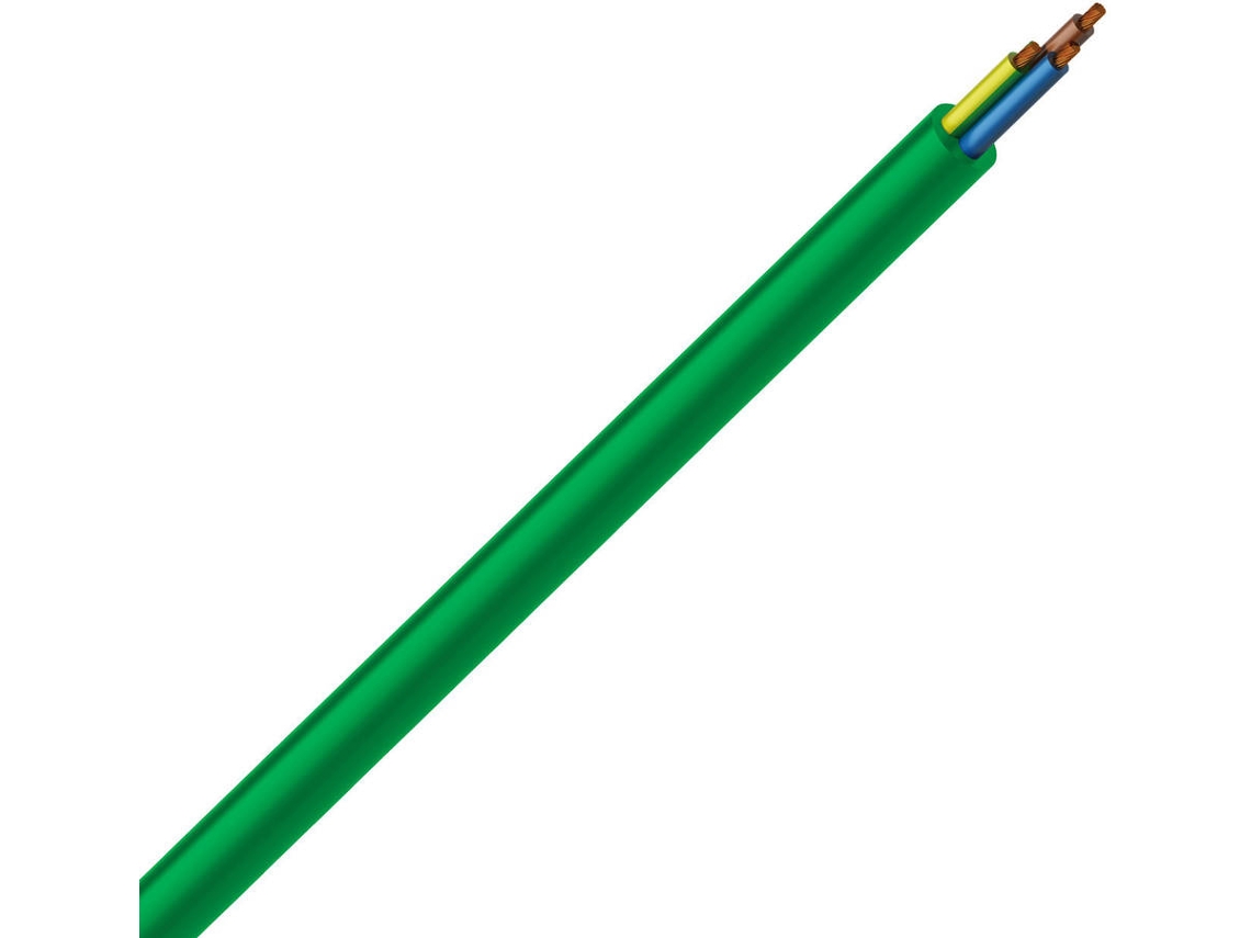 Cabo LEDKIA Cobre (Verde - 1m)