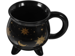 Caneca De Cerâmica Para Diversas Bebidas, Caneca Elegante E Resistente Para O Halloween, Ideal Para Presente.
