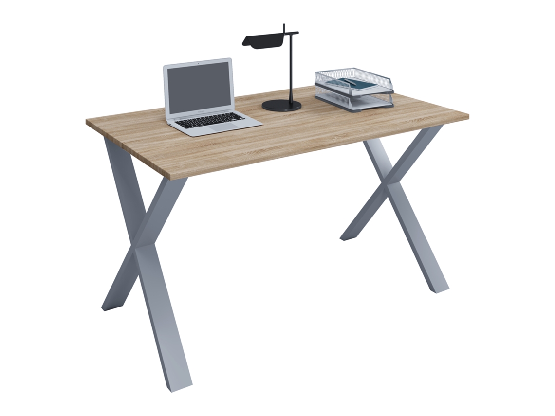 Mesa De Escritório 140x80 Lona X Vcm