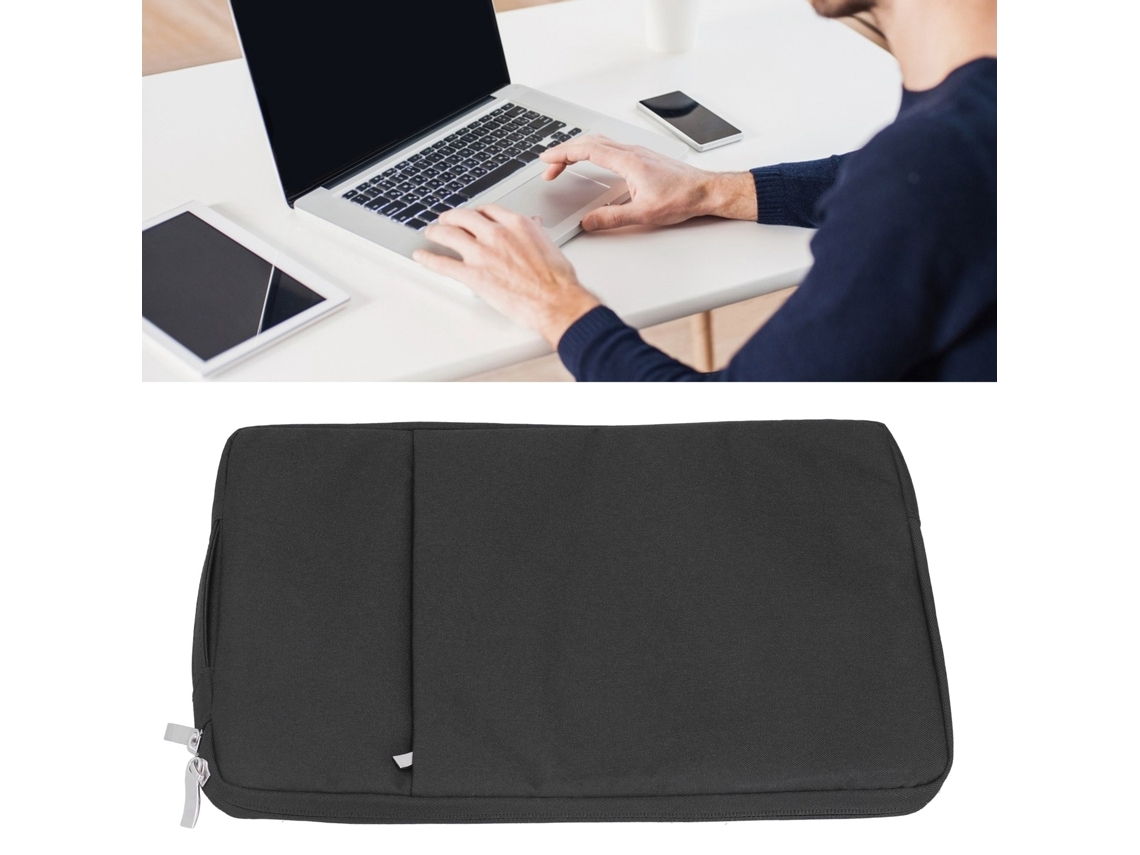 Capa Protetora Para Laptop Preta De Poliéster Para Notebook, Acessórios Para Macbook 11,6 Polegadas Slowmoose
