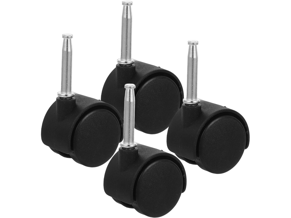 Kit De 8 Rodízios Adesivos Para Móveis, Rodízios Giratórios Autoadesivos Com Dupla Esfera Para Eletrodomésticos De