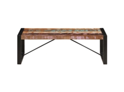 Mesa de Centro 120x60x40 Cm Madeira Recuperada Maciça MAISON EXCLUSIVE