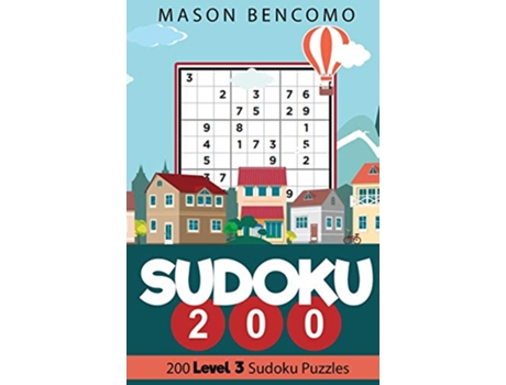 Livro Sudoku 200 Medium Puzzles for the Advanced Beginner de Mason Bencomo (Inglês)