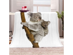 Manta de Flanela Fansu Estampa 3d Macia e Felpuda Ideal para o Inverno em Microfibra Cama Ou Sofá Adequada Adu