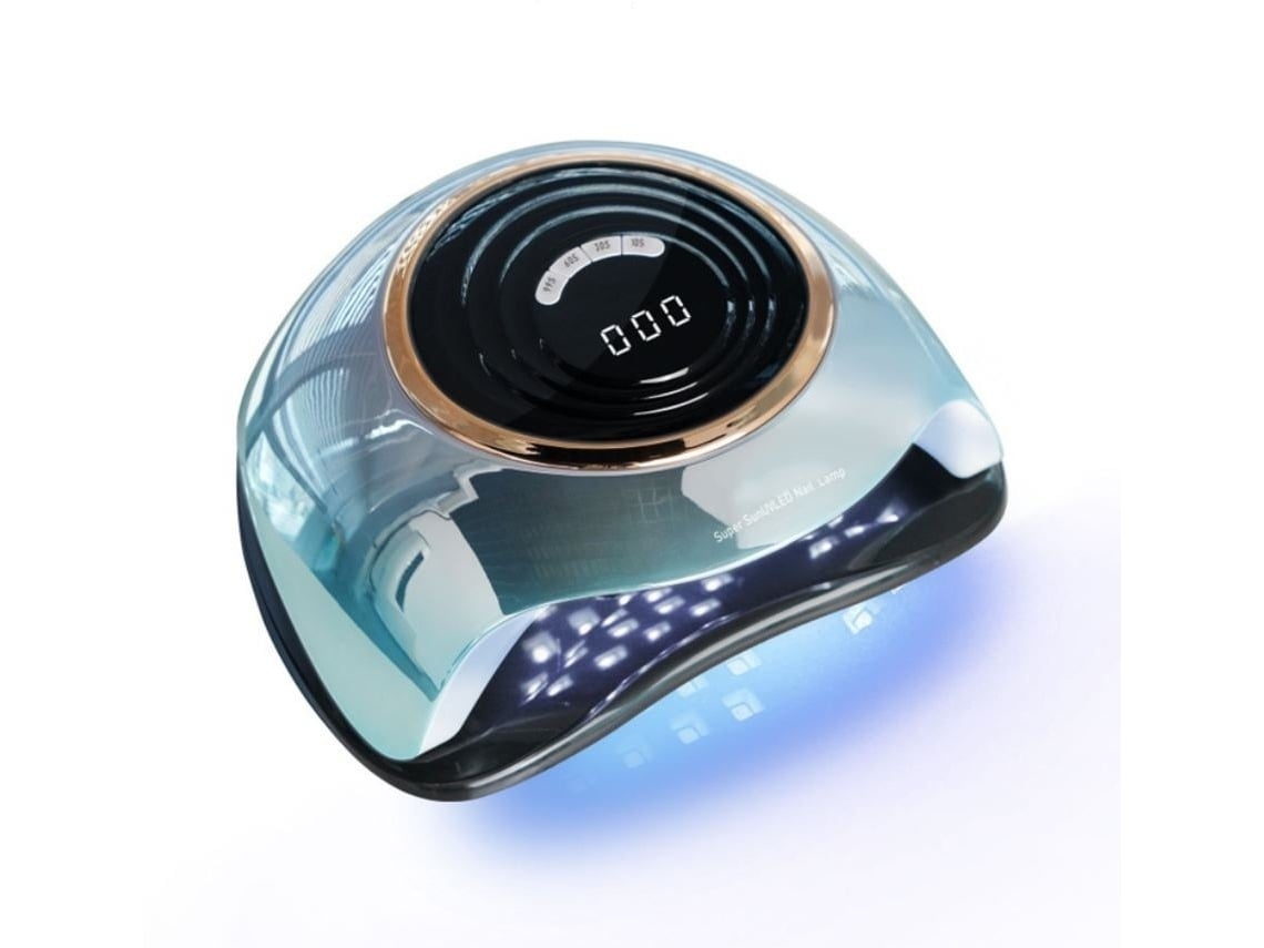 Lurelia Lâmpada Uv Led Para Unhas 288w Com 63 Luzes, Sensor, Lcd Verde