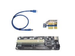 Pcie Para Placa Adaptadora Pci Pci-e Para Conversor Pci Placa Extensora Pci-e Pci-e1.0