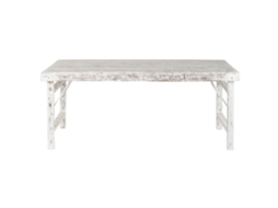 Mesa de Jantar Dobrável de Madeira Reciclada ALEXANDRA HOUSE LIVING (180x90x76cm)