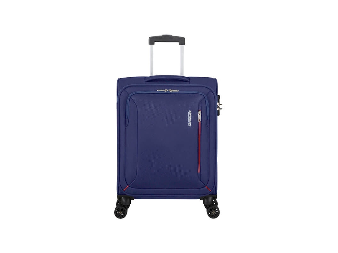 Mala de cabine AMERICAN TOURISTER Trolley Hyperspeed Combat Azul (55 cm)