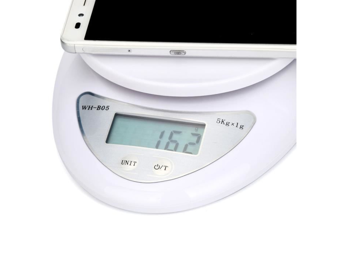Balança com Botões Sensíveis AQUAFORGE 5 Kg