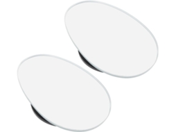 Espelho Retrovisor Para Ponto Cego De Carro, 1 Par, Vidro Abs Pp