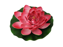 2026 flor de Loto Artificial Flotante para Piscina o Estanque Decoración de Plantas Falsas Espuma