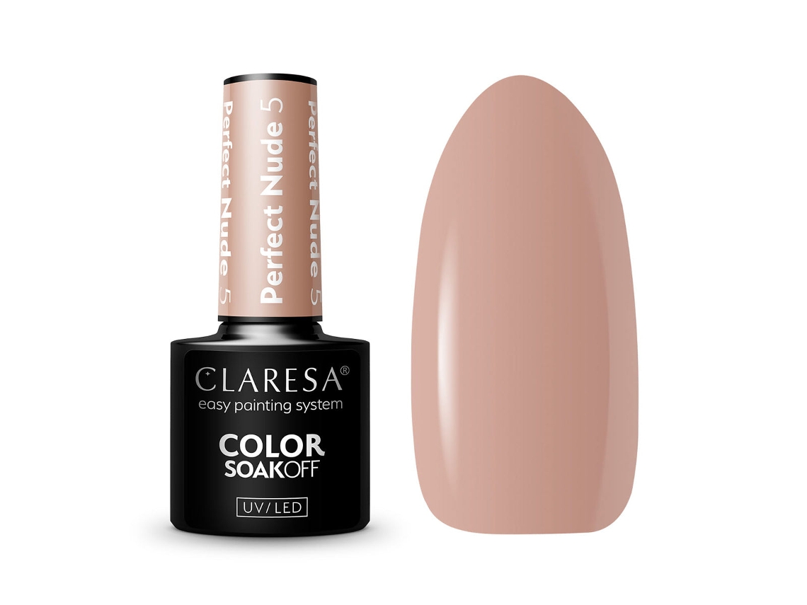 Verniz Gel Claresa Perfect Nude 5 (5 G)