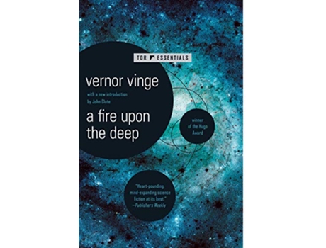 Livro Fire Upon The Deep de Vernor Vinge (Inglês)