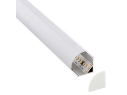 Perfil Aluminio Kork-Mini Para Fitas Led 2 Metros LEDBOX