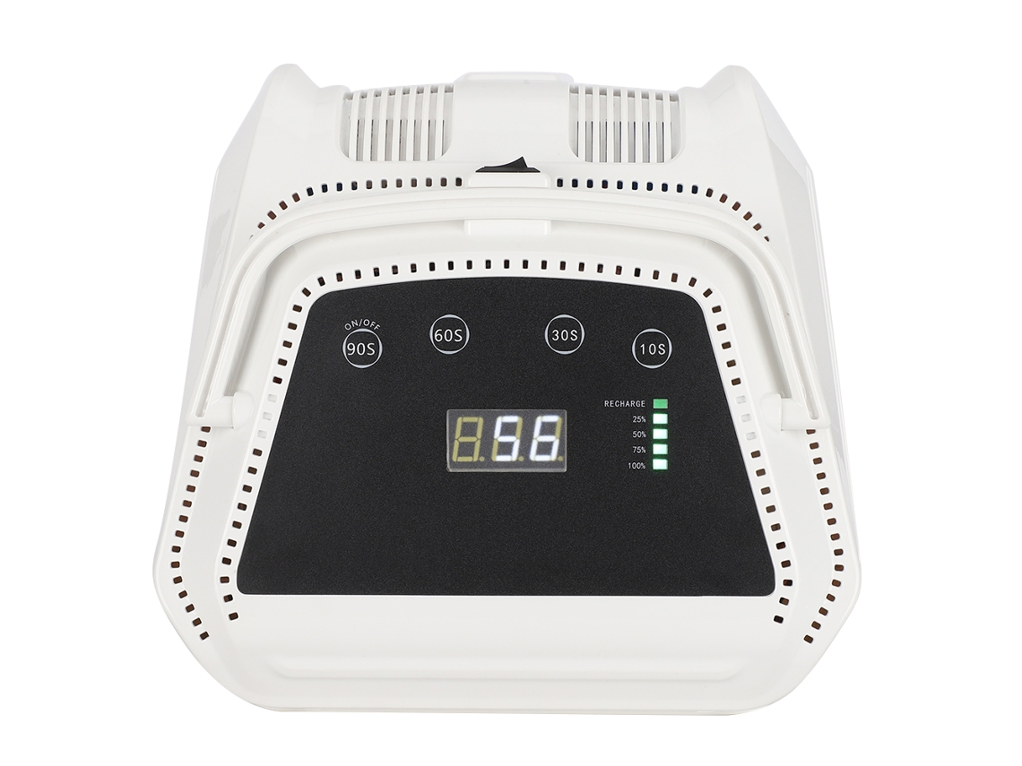 Lâmpada De Unhas Com Carregamento De 72w (display Digital, Bateria Verdadeiramente Inteligente) Eoocoo