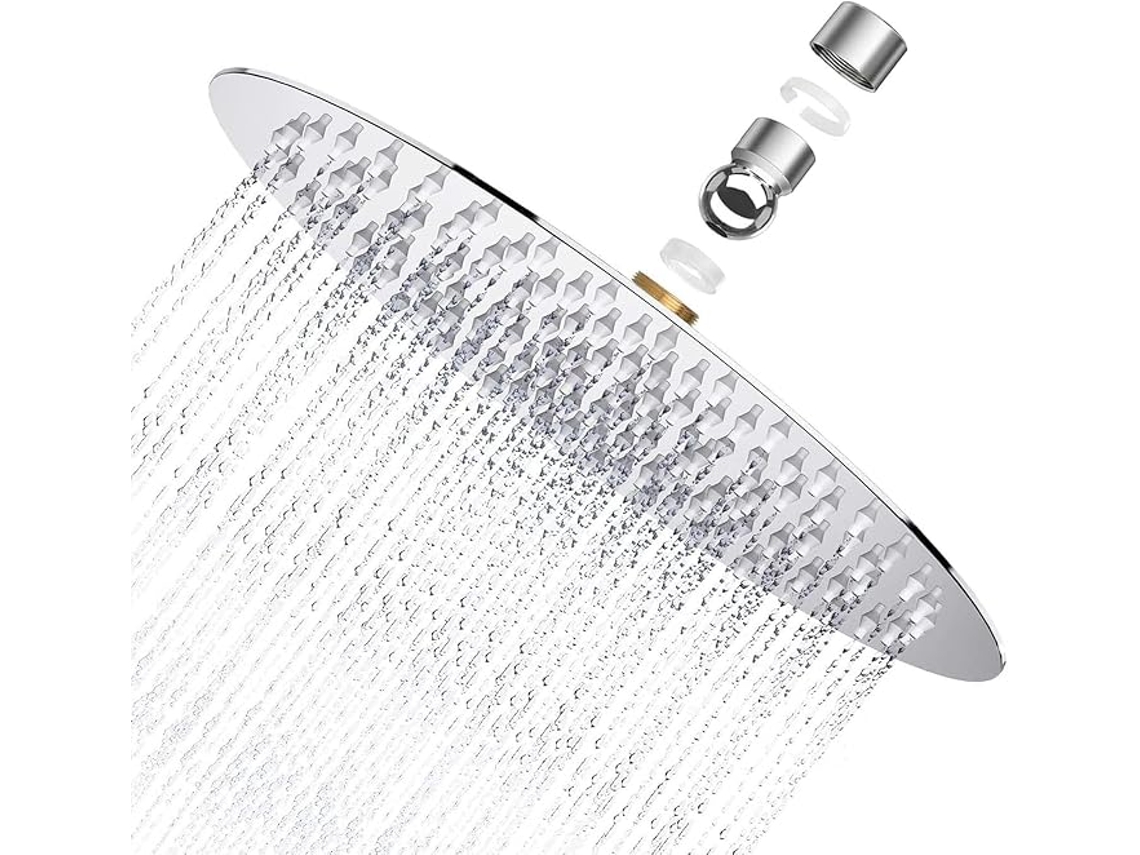 10 Polegadas De Aço Inoxidável Chuveiro Cabeça Chuva Chuveiro Cabeça