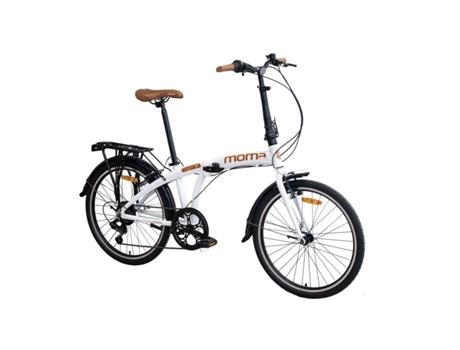 Bicicleta Urbana Dobrável LIGHT 24, Alumínio, 7 Velocidades SHIMANO, Selim Confortável.