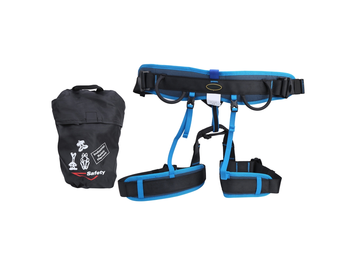 Cinto de Segurança Meio Corpo para Escalada Azul S