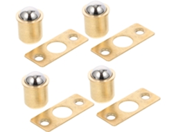 Conjunto De 10-fechos Esfera Em Cobre Portas Armário, Fecho De Esfera Ajustável Com Rolo Portas, Não Fácil