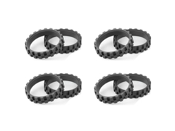 8pcs Tires For Irobot Roomba Wheels 500 600 700 800 And 900 Series Anti slip, Great Adhesion And Easy Assembly