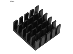 Dissipador de Calor de Alumínio P22x10x22 para Chips e Placas | S/MARCA