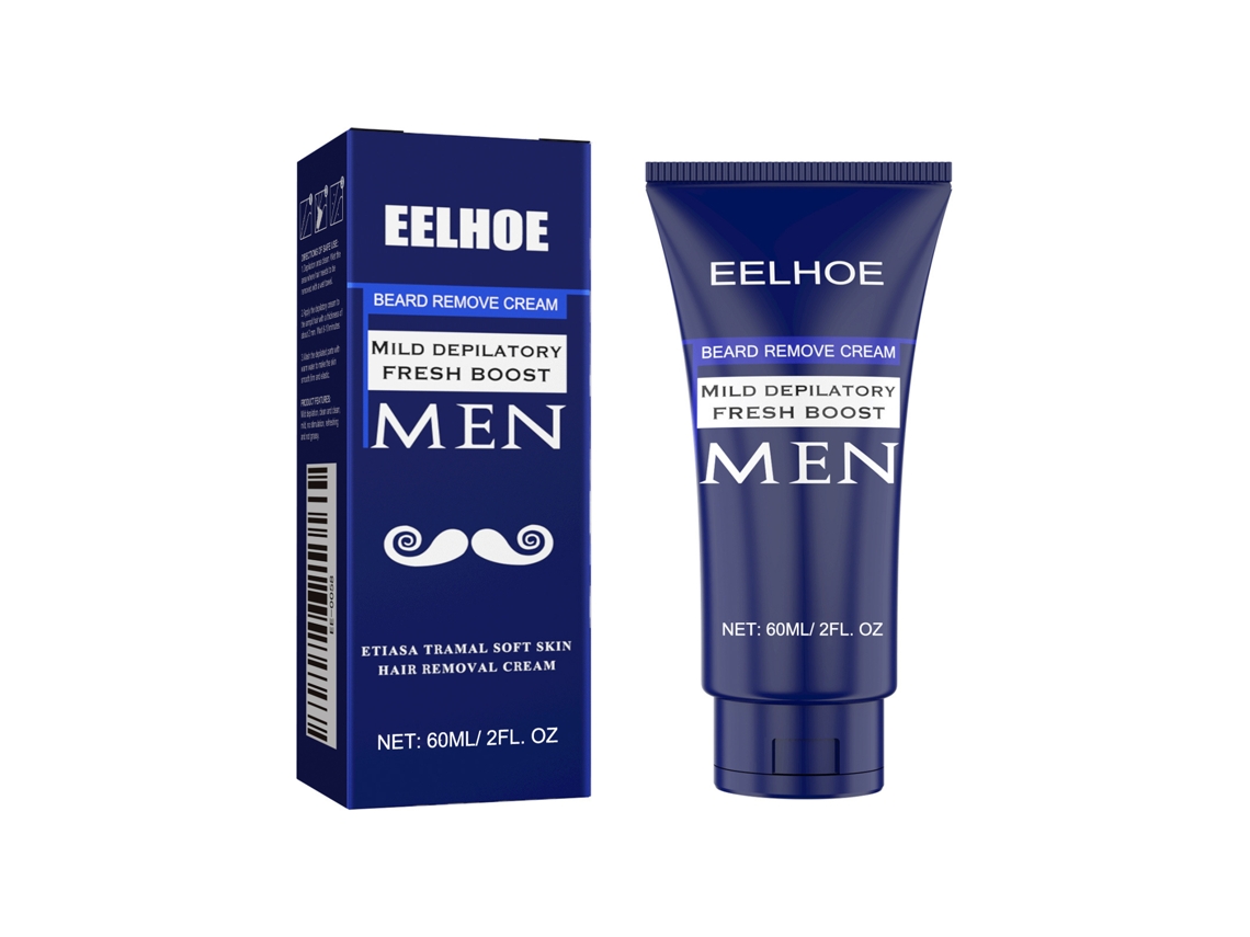 Creme Remoção Cabelo Masculino Eelhoe Suave