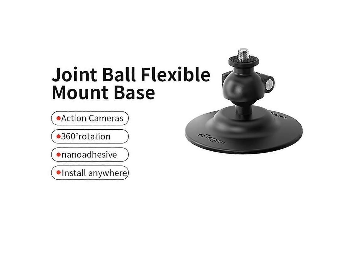 Base Flexível Universal Com Conector 1/4 Para Câmeras De Ação E Acessórios Esportivos