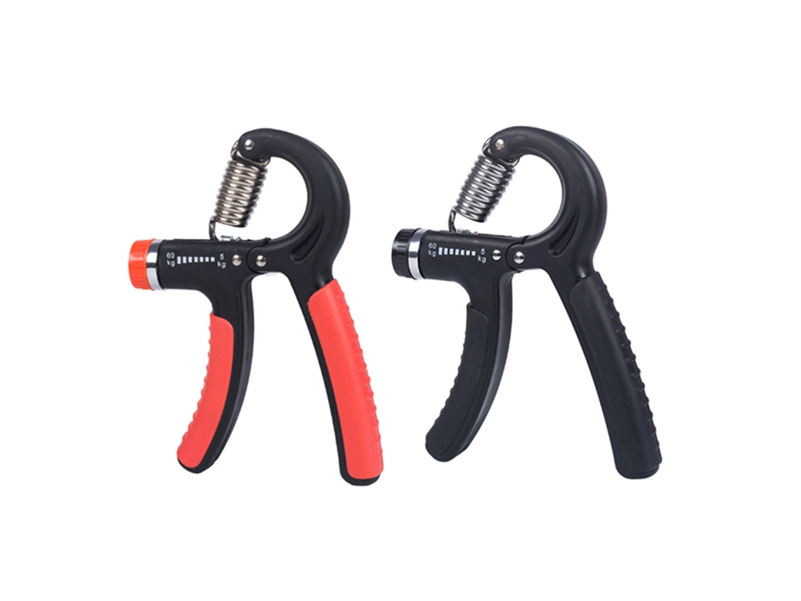 Business 2 Unidades Gripper Ajustável para Fortalecimento de Mão, Dedos e Pulso com Resistência até 60kg