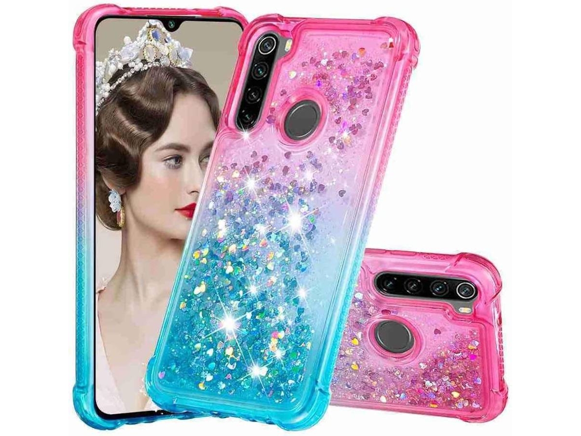 Capa Xiaomi Redmi Note 8 HONGWE. Rosa, Azul