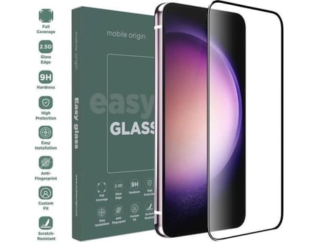 Tela Protetor Filme De Proteção Mobile Origin Frl Eg Gs23plus E Easyglass Samsung Galaxy S23