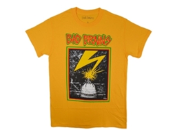 Bad Brains Capitol T-shirt Bright Yellow Unisex Adults Size:m