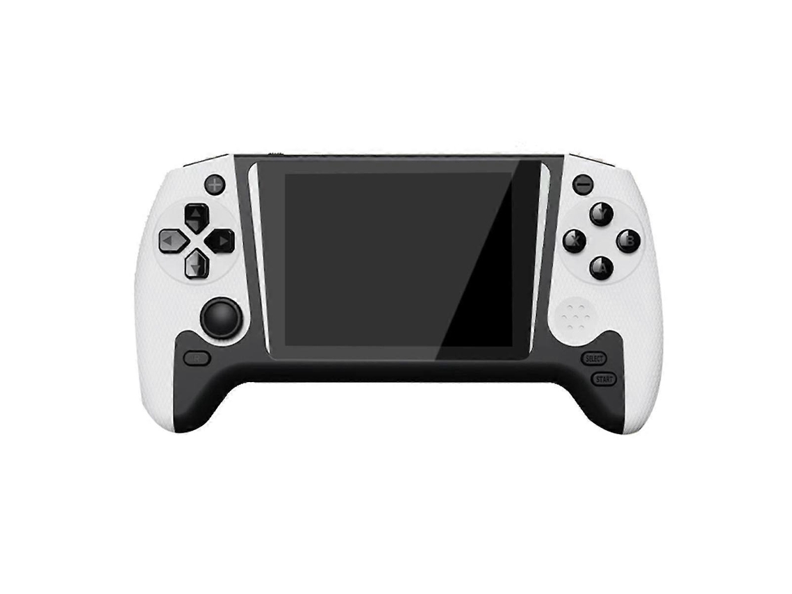 Console de videogame portátil Brilvibera 500 em 1, 3,5 polegadas, estilo arcade retrô, console de jogos nostálgico para crianças, branco