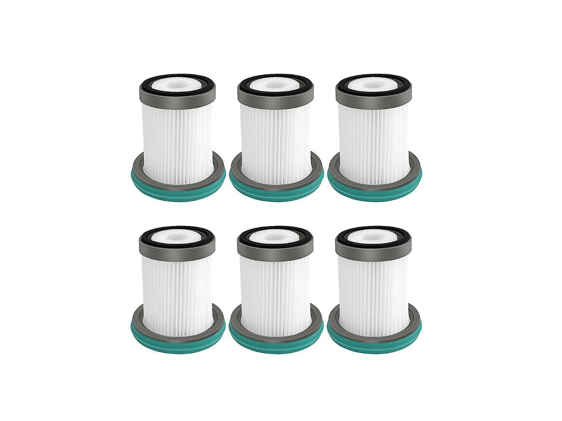 Acessórios de Aspirador Pacote com 6 de pó sem fio Puppyoo Cyclone para casa Handheld Stick T11/T11 Pro lavável Hepa Fi