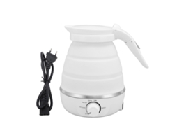 Chaleira Dobrável 850W 600ml, Silicone, Portátil, Automática | S/MARCA