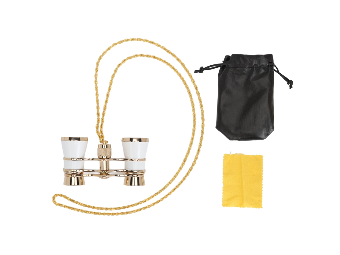 Lunetas Teatro 3x25 com Corrente Branco
