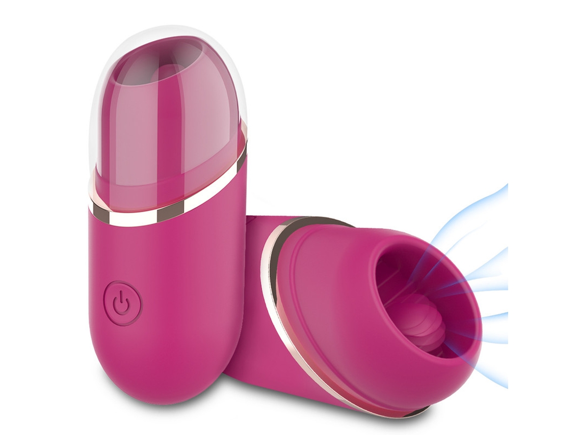 Vibrador De Massagem De Lngua Feminina (vermelho) Bestvite
