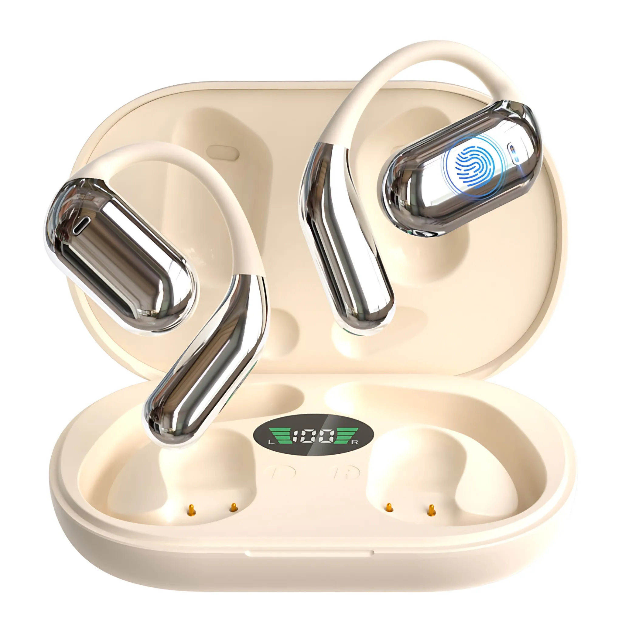 Brincos de Ouvido Sem Fio com Bluetooth 5.4 STELASPLEN