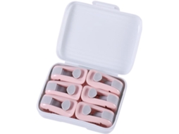 Conjunto De 6 Prendedores Edredom Antiderrapantes, Sem Agulha, Para Colchas E Edredons, Clipes Compactos De Abs Para Uso
