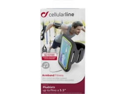 Armband CELLULARLINE Fitness Universal até 5.5'' Preto