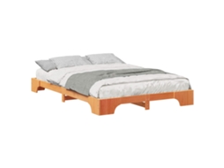 Estrutura da Cama Castanho 140 X 210 Cm MAISON EXCLUSIVE